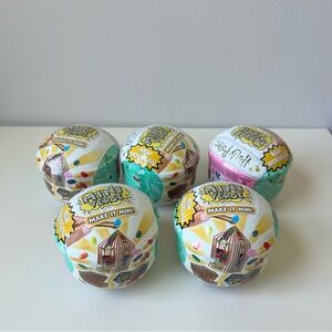 Lot of 5 Miniverse Make It Mini Harry Potter Honeydukes Series New Read Descript